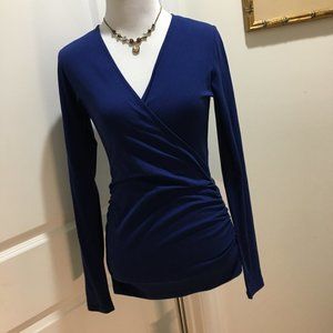 NWT Michael Kors Wrap Style Top with Size Zip